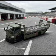 Darwin Army Green Trailer H300 1:64 przód