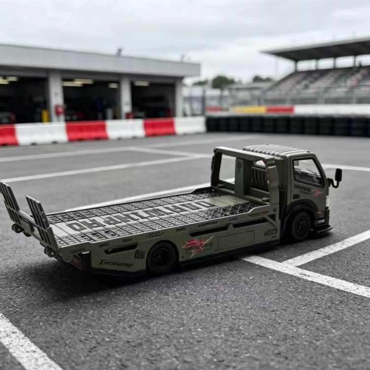 Darwin Army Green Trailer H300 1:64 tył