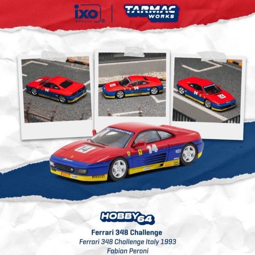 armac Works Ferrari 348 Challenge nr14 – Fabian Peroni 1:64 przód