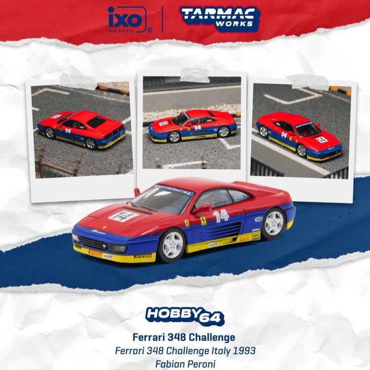 armac Works Ferrari 348 Challenge nr14 – Fabian Peroni 1:64 przód