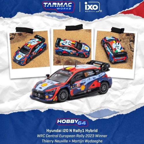 Tarmac Works Hyundai i20N Rally1 Hybrid nr11 – Thierry Neuville 1:64 przód