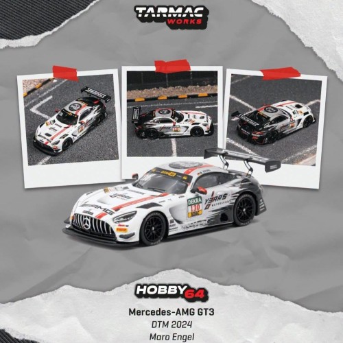 Tarmac Works Mercedes-Benz AMG GT GT3 nr130 – Maro Engel 2024 1:64 przód
