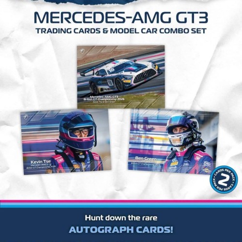 Tarmac Works Mercedes-Benz AMG GT GT3 nr18 – Kevin Tse 2026 1:64 karty