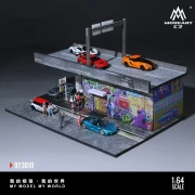 MoreArt Diorama Must-Visit Street Art Spots in Nagoya 1:64 bok