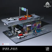 MoreArt Diorama Must-Visit Street Art Spots in Nagoya 1:64 bok detal