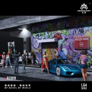 MoreArt Diorama Must-Visit Street Art Spots in Nagoya 1:64 detal 2