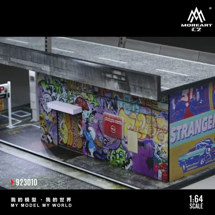 MoreArt Diorama Must-Visit Street Art Spots in Nagoya 1:64 detal 4
