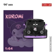 Cool.Car Volkswagen T1 Pickup Kuromi Purple 1:64 przód detal