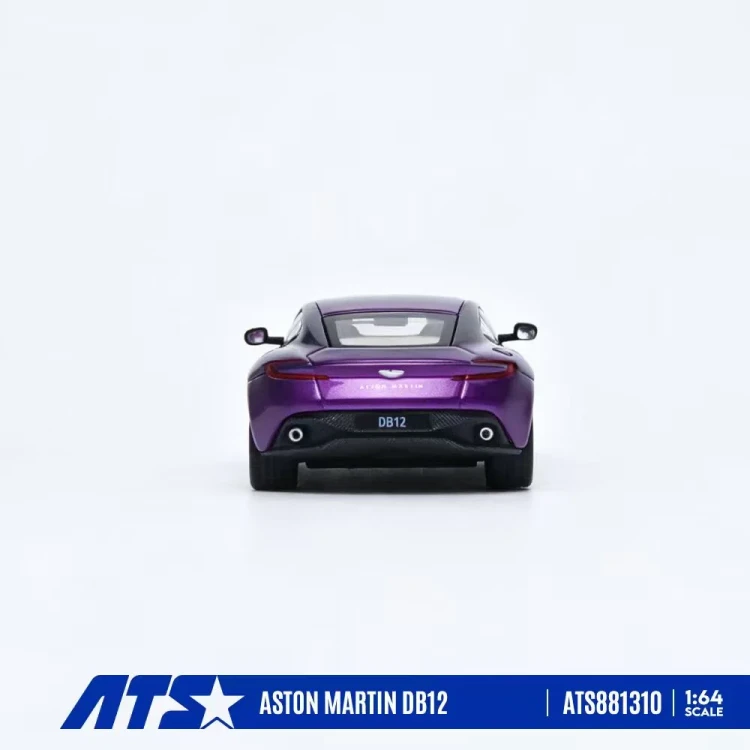 ATS MODELS Aston Martin DB12 Metal Purple 1:64 tył