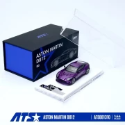 ATS MODELS Aston Martin DB12 Metal Purple 1:64 box