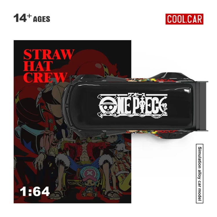 Cool.Car Volkswagen T1 Pickup One Piece – Straw Hat Crew 1:64 góra