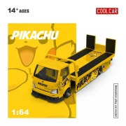 Cool.Car Hino H300 Flatbed Transport Trailer Pikachu – CC647242 1:64 przód detal