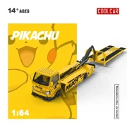 Cool.Car Hino H300 Flatbed Transport Trailer Pikachu – CC647242 1:64 przód detal 2