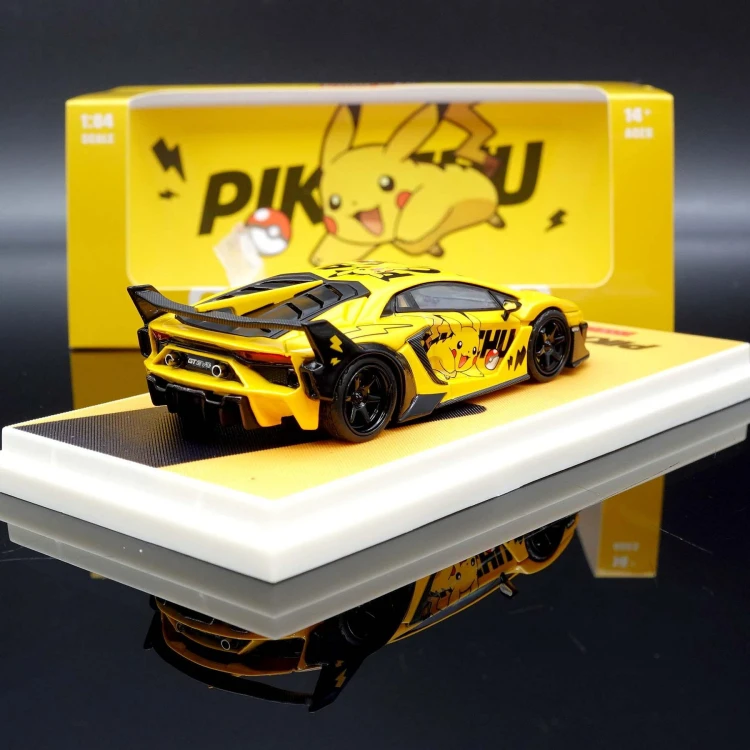 Cool.Car Lamborghini GTEVO Pikachu 1:64 tył