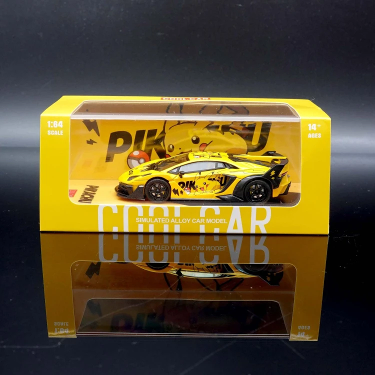 Cool.Car Lamborghini GTEVO Pikachu 1:64 box