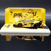 Cool.Car Lamborghini GTEVO Pikachu 1:64 bok