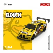 Cool.Car BMW M4 (G82) B.Duck Yellow 1:64 przód detal