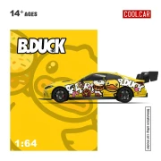 Cool.Car BMW M4 (G82) B.Duck Yellow 1:64 bok
