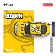 Cool.Car BMW M4 (G82) B.Duck Yellow 1:64 góra