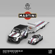 Time Micro Mercedes-Benz G 550, Volkswagen Beetle Martini Livery Set 1:64 przód