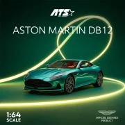 ATS MODELS Aston Martin DB12 Podium GREEN 1:64 przód