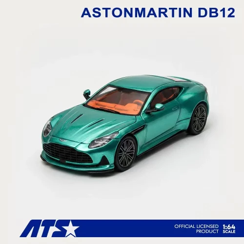 ATS MODELS Aston Martin DB12 Podium GREEN 1:64 przód detal