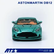 ATS MODELS Aston Martin DB12 Podium GREEN 1:64 front