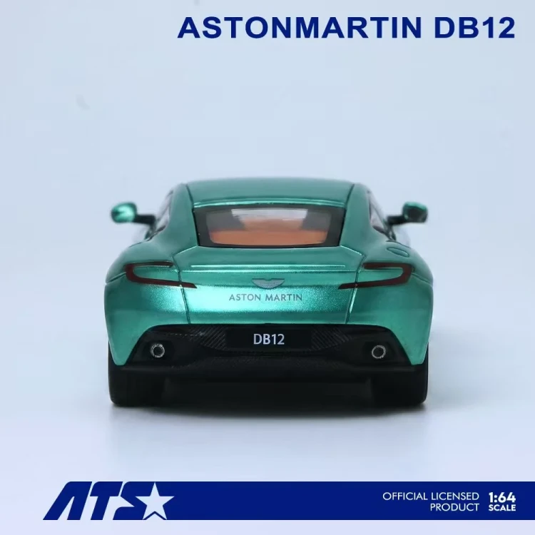 ATS MODELS Aston Martin DB12 Podium GREEN 1:64 tył detal