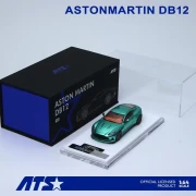 ATS MODELS Aston Martin DB12 Podium GREEN 1:64 box