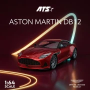 ATS MODELS Aston Martin DB12 Supernova RED 1:64 przód