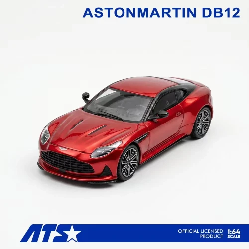 ATS MODELS Aston Martin DB12 Supernova RED 1:64 przód detal