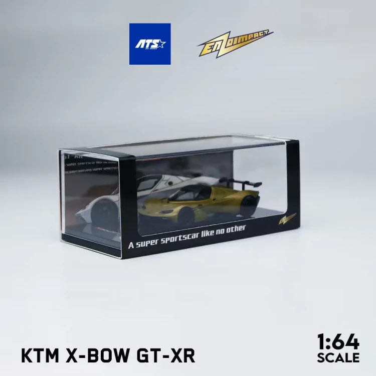 ATS x Enzoimpact KTM X-BOW GT-XR Matte Gold 1:64 box