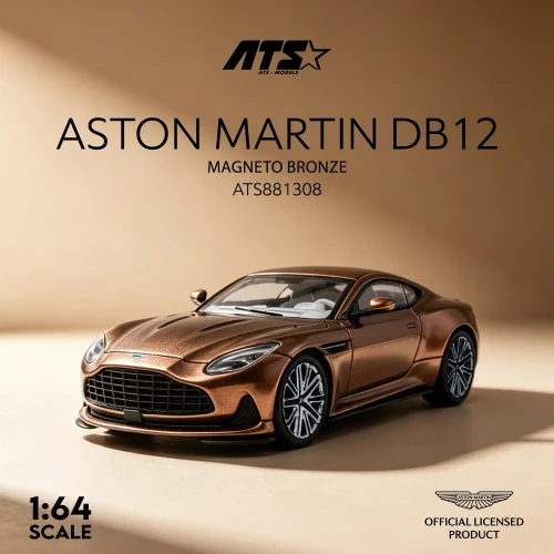 ATS MODELS Aston Martin DB12 Magneto Bronze 1:64 przód