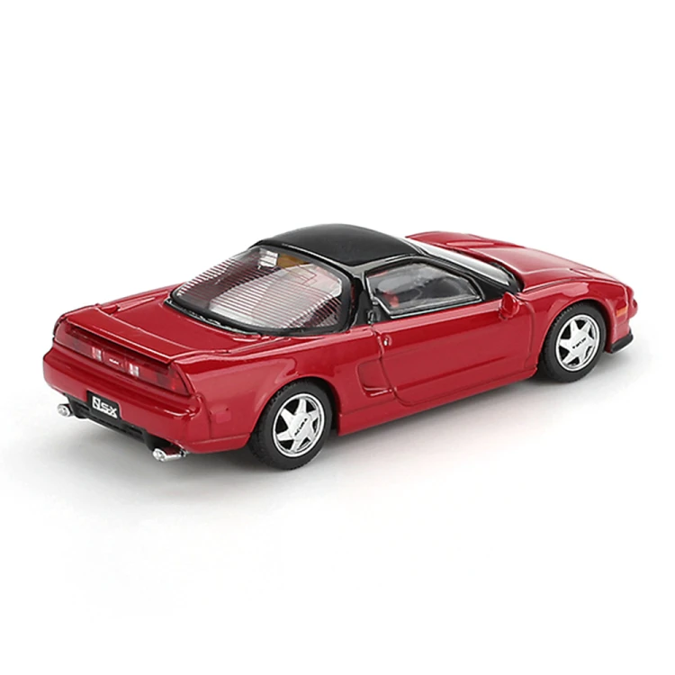 MINI GT Honda NS-X Prototype Midship Sports 1989 Ayrton Senna + Figurka 1:64 tył