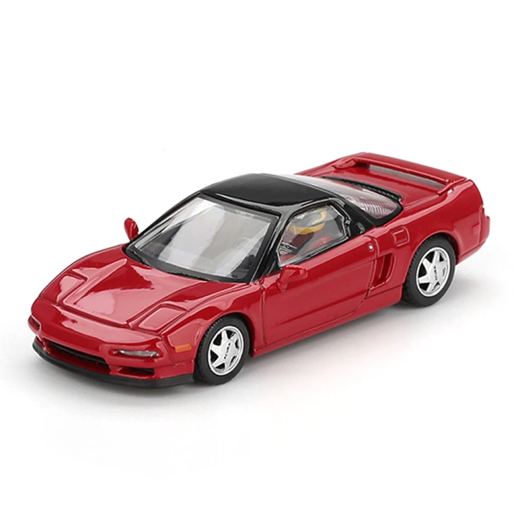 MINI GT Honda NS-X Prototype Midship Sports 1989 Ayrton Senna + Figurka 1:64 przód