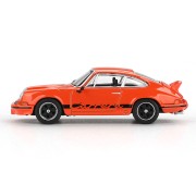 MINI GT Porsche 911 Carrera RS 2.7 Tangerine with Black Livery 1:64 bok