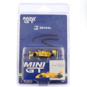MINI GT Lotus 99T #12 Ayrton Senna 1987 Monaco Grand Prix Winner 1:64 blister