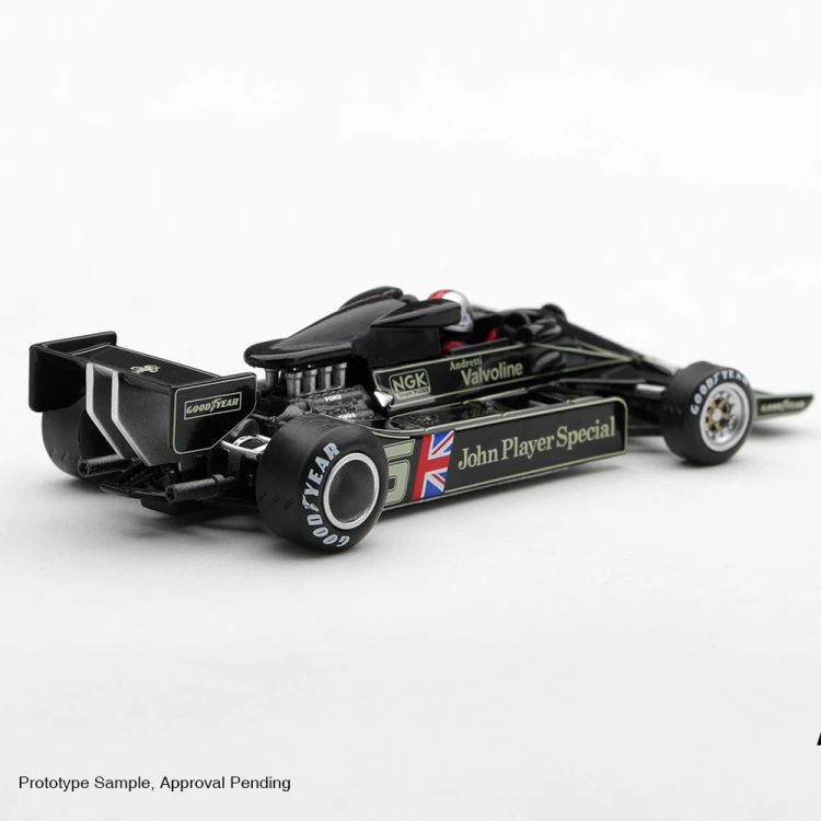 Mini GT Lotus 78 #5 Mario Andretti 1977 US GP West Winner 1:64 tył