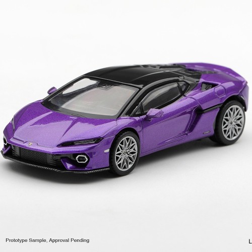 Mini GT Lamborghini Temerario Viola Pasifae 1:64 przód
