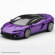 Mini GT Lamborghini Temerario Viola Pasifae 1:64 przód