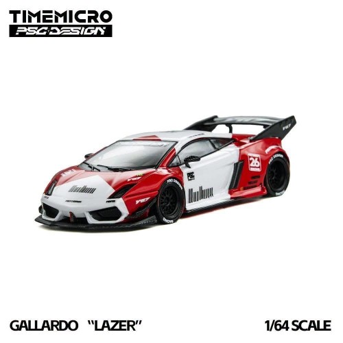 Time Micro Lamborghini Gallardo Lazer Marlboro Tribute 1:64 przód detal