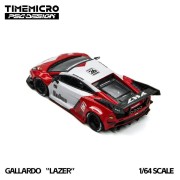Time Micro Lamborghini Gallardo Lazer Marlboro Tribute 1:64 góra detal