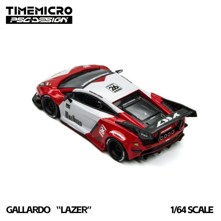 Time Micro Lamborghini Gallardo Lazer Marlboro Tribute 1:64 góra detal