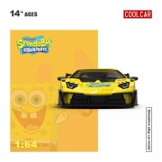 Cool.Car Lamborghini Aventador SpongeBob 1:64 front