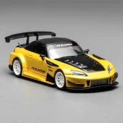 Motorhelix Honda S2000 J’s Racing Yellow 1:64 front