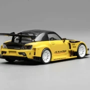 Motorhelix Honda S2000 J’s Racing Yellow 1:64 tył