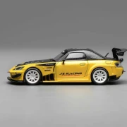 Motorhelix Honda S2000 J’s Racing Yellow 1:64 bok