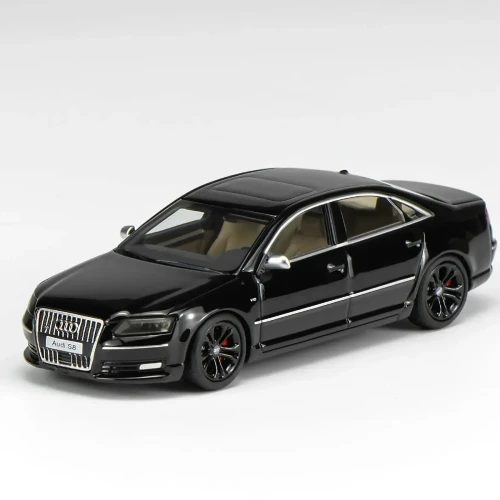 Motorhelix Audi S8 2008 Black 1:64 przód