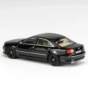 Motorhelix Audi S8 2008 Black 1:64 bok detal