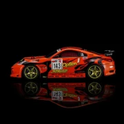 Motorhelix NISSAN FAIRLADY Z N 143 OPTION STREAM Z COUPE 2005 1:64 bok